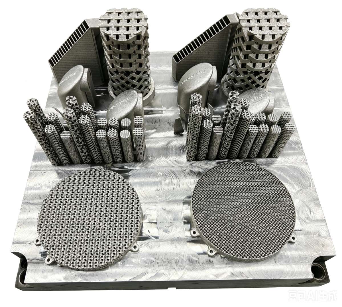 3D Printed Liquid Cooling Plate — Lattice Structure Heat Exchanger